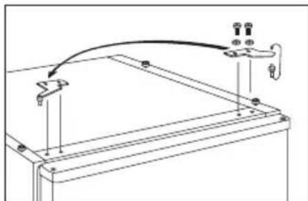 ZANUSSI ZRC25JB - Wechsel des Türanschlags - 3