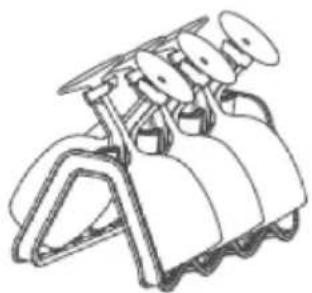 FAGOR 3LVF-438ADX - Pohárállvány (csak egyes modelleknél) - 1