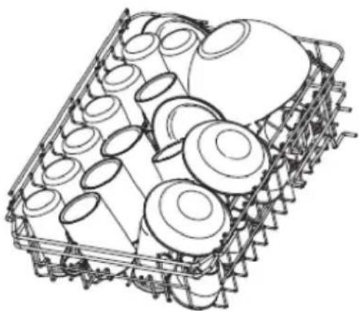 FAGOR 3LVF-438ADX - Felső kosár - 1
