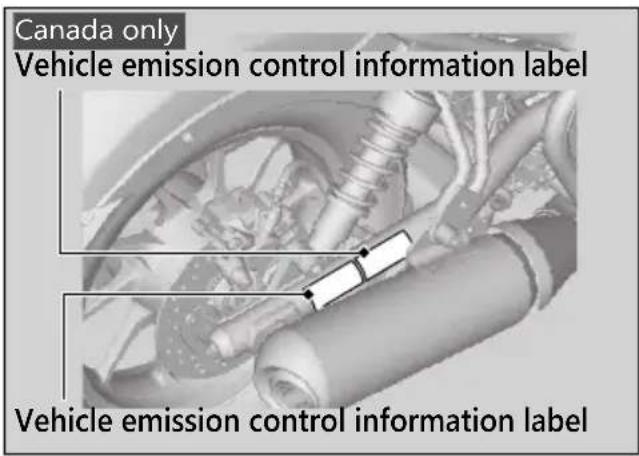 Honda Rebel 300 (2020) - Exhaust Emission Requirements - 1