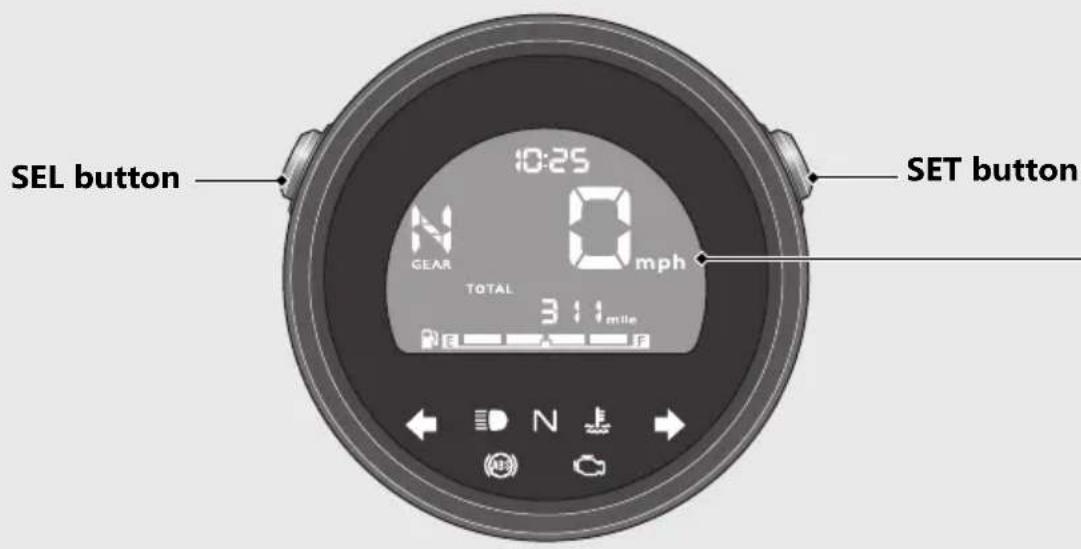 Honda Rebel 300 (2020) - Instruments - 1