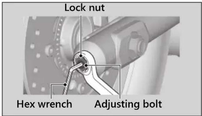 Honda Rebel 300 (2020) - Drive Chain ▶ Adjusting the Drive Chain Slack - 1
