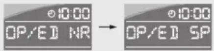 Honda Gold Wing Valkyrie GL1800C (2014) - Changing the setting of opening/ending display by selecting normal or special: - 1