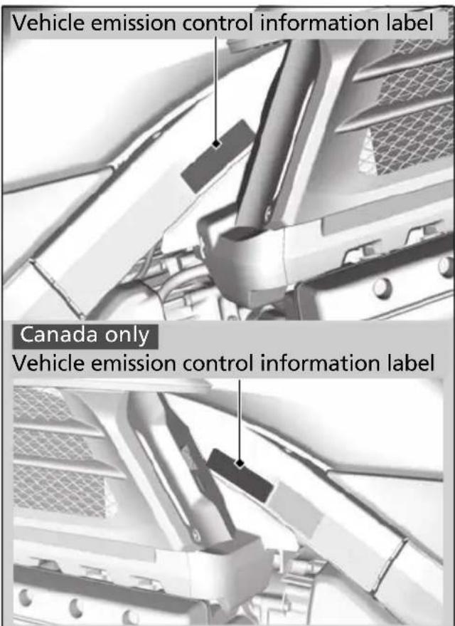 Honda Gold Wing Valkyrie GL1800C (2014) - Exhaust Emission Requirements - 1