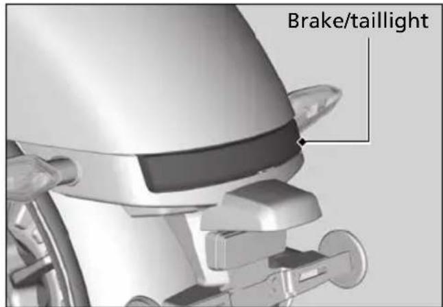 Honda Gold Wing Valkyrie GL1800C (2014) - Brake/Taillight Bulb - 1