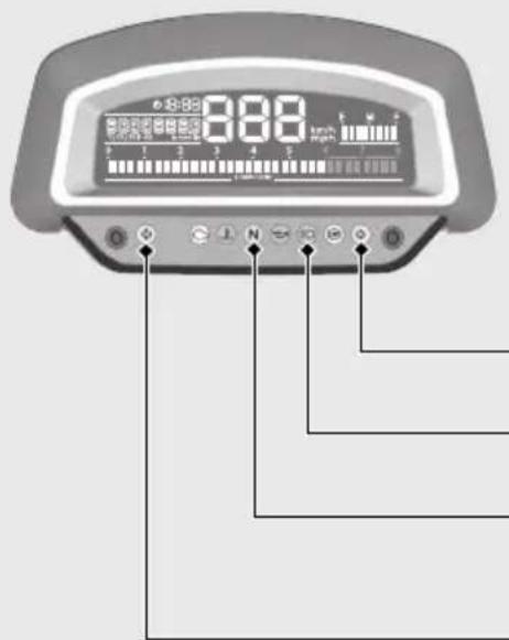 Honda Gold Wing Valkyrie GL1800C (2014) - PGM-FI (Programmed Fuel Injection) malfunction indicator lamp (MIL) - 1