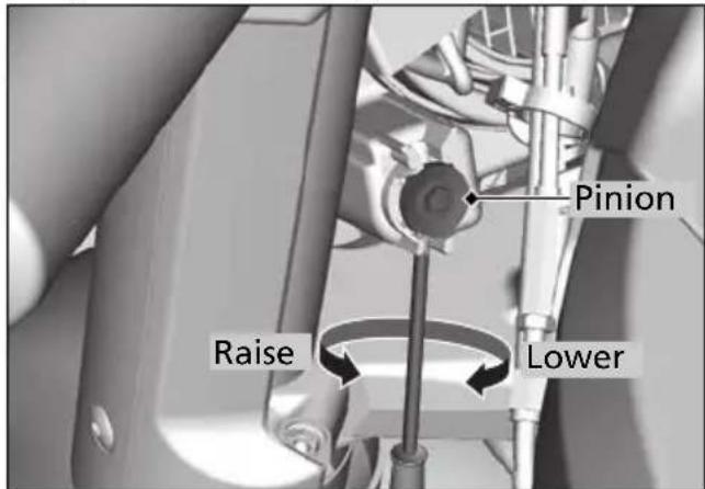 Honda Gold Wing Valkyrie GL1800C (2014) - Adjusting the Headlight Aim - 1