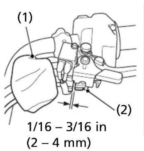 Honda FourTrax Recon TRX250TM (2020) - Reverse Inhibitor System Adjustment - 1
