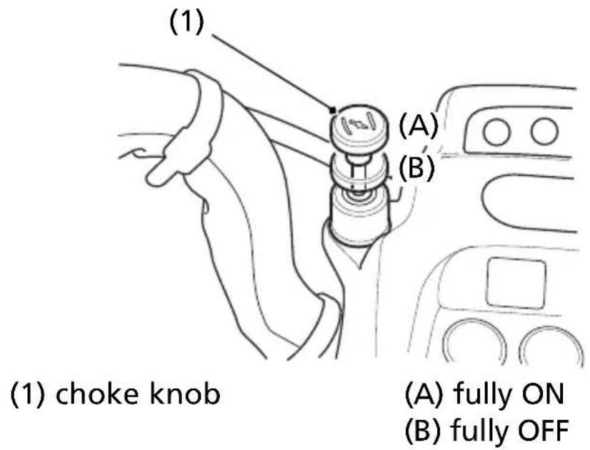 Honda FourTrax Recon TRX250TM (2020) - Choke Knob - 1