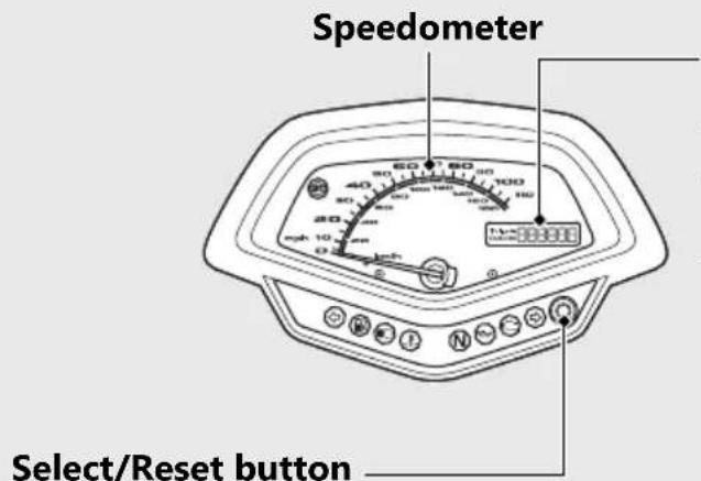Honda Fury VT1300CX (2020) - Instruments - 1