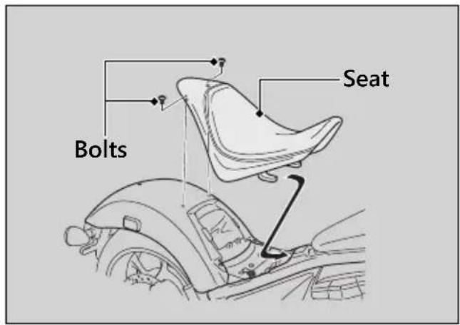 Honda Fury VT1300CX (2020) - Seat - 1
