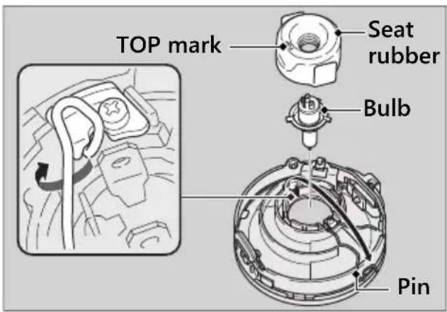 Honda Fury VT1300CX (2020) - Headlight Bulb - 2