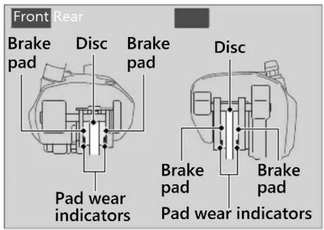 Honda Fury VT1300CX (2020) - Inspecting the Brake Pads - 1