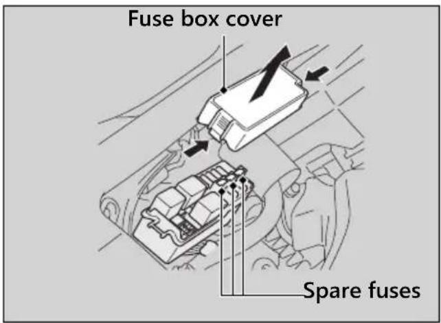 Honda Fury VT1300CX (2020) - Blown Fuse - 1