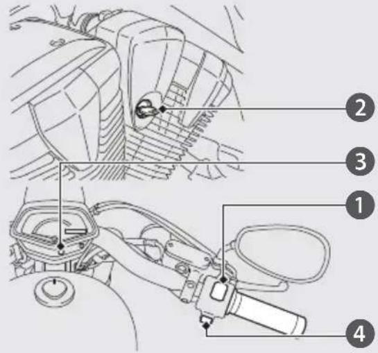 Honda Fury VT1300CX (2013) - Starting the Engine - 1