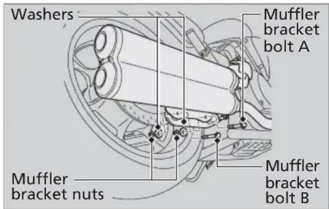 Honda Fury VT1300CX (2013) - Removal - 2