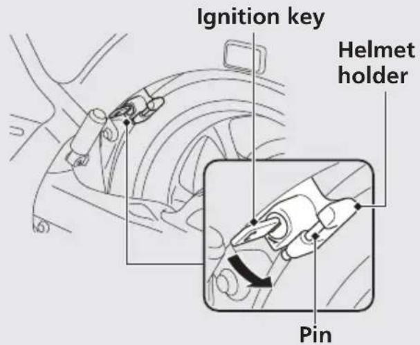 Honda Fury VT1300CX (2013) - Storage Equipment - 1