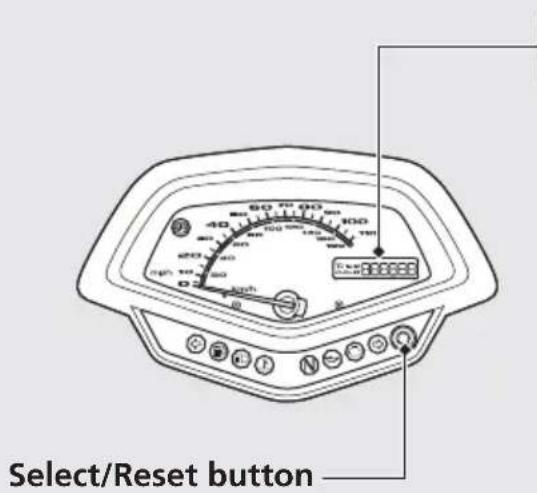 Honda Fury VT1300CX (2013) - Instruments - 1
