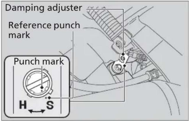 Honda Fury VT1300CX (2013) - Rebound Damping - 1