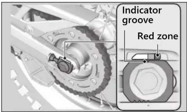 Honda Rally CRF250 (2019) - | Checking the Drive Chain Wear - 1