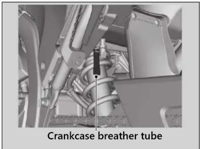 Honda Rally CRF250 (2019) - Cleaning the Crankcase Breather - 1