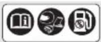 Honda Rally CRF250 (2019) - TYRE INFORMATION & DRIVE CHAIN LABEL - 1