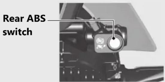 Honda Rally CRF250 (2019) - To turn on the ABS function on both wheels - 3