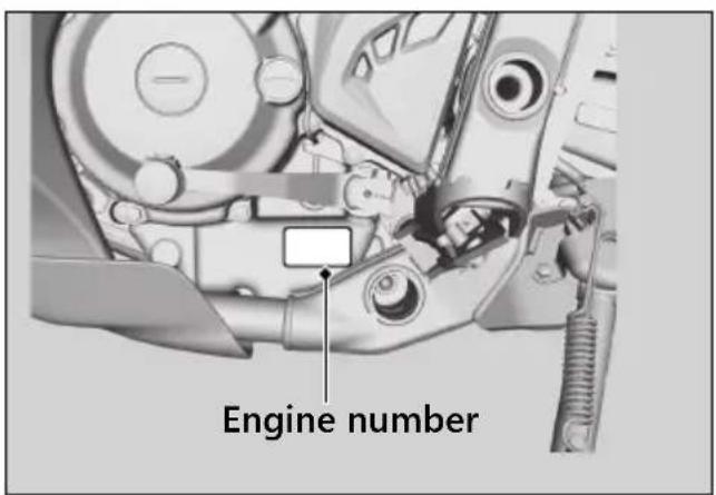 Honda Rally CRF250 (2019) - Serial Numbers - 2