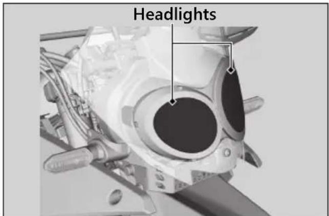 Honda Rally CRF250 (2019) - Headlight - 1