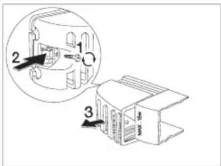 ZANUSSI ZRB36ND8 - Modul de inlocuire a becului - 1