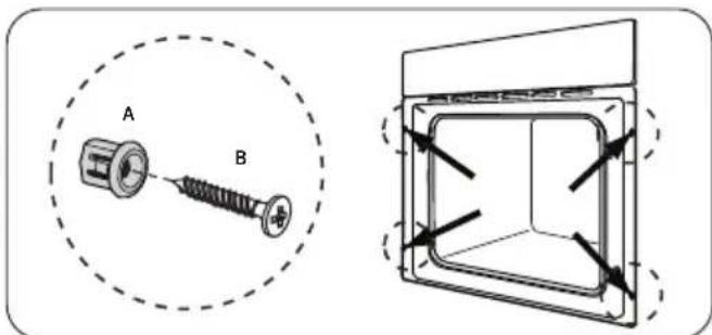 A B