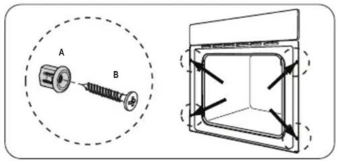 A B
