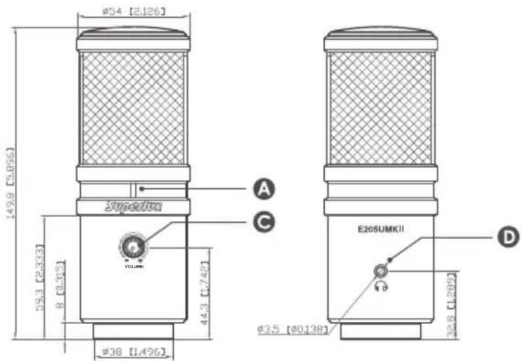 Superlux E205UMKII - CAUTION - 1