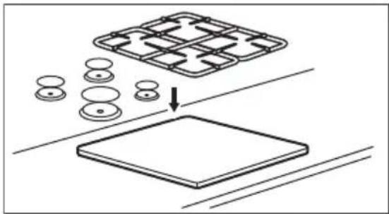 AEG HKB64540NB - Asamblarea - 2