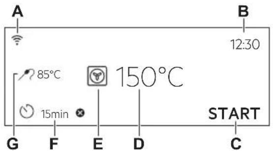 ELECTROLUX EOC8P39WZ - Displej - 4