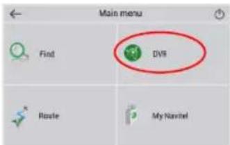 Main menu Find DVS Route My Navitel