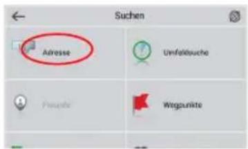 Suchen Adresse Umfallouche Wegpunkite