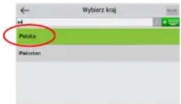 Wybierz kraj Polaka Pakistan