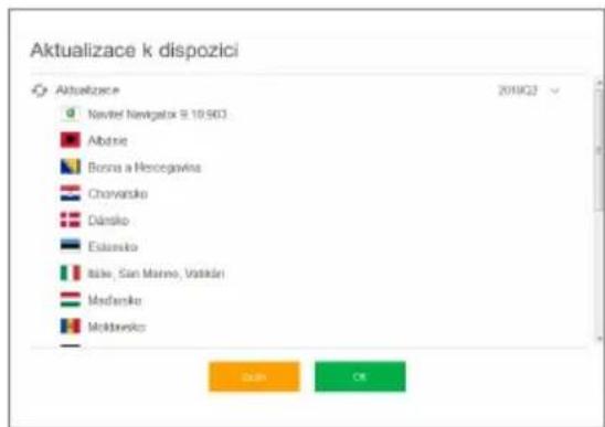 Aktualizace k dispozici Aktualizace Navitel Navigatok 9.19.503 Abotsie Borina a Herogována Chovarsko Dánsko Estavsko Risle, San Marino, Valskón Mažanské Moldavsko 2019Q22 OK