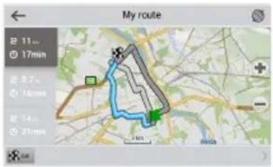 My route 11min 17min 0.7... 18mm 14... 21mm Get