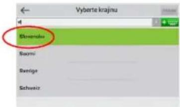 Vyberte krajnu Elovenkis