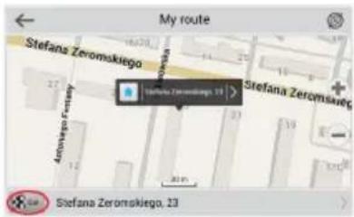 My route Stefana Zeromskiego Stefana Zeromskiego 13 Stefana Zeromskiego 23