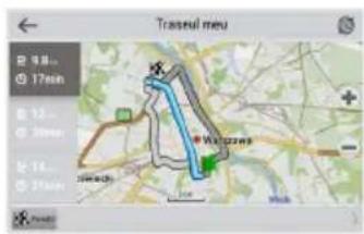 Map image with a green location pin icon and a red circle highlighting a specific area, likely indicating a location or feature.