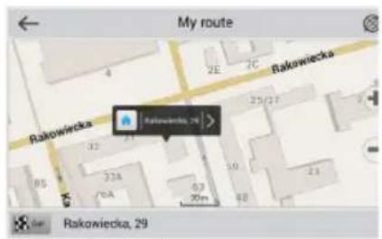 My route Rakowiecka Rakowiecka, 29