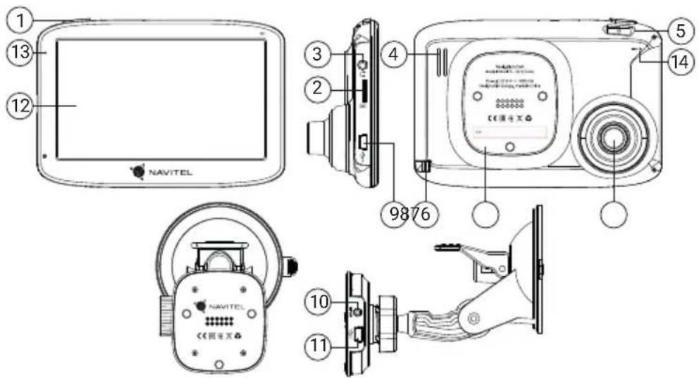 1 13 12 NAVITEL 3 2 4 9876 5 14 NAVITEL © 国有文 10 11