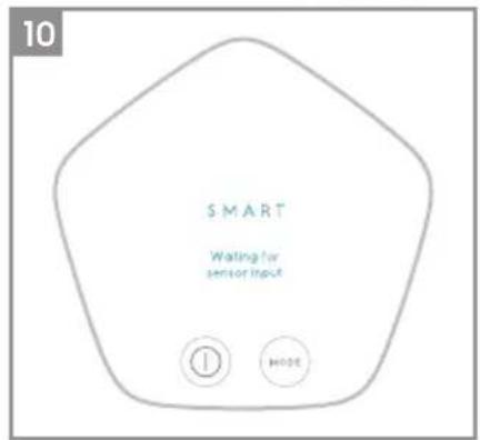 10 SMART Waiting for sensor input I Hose