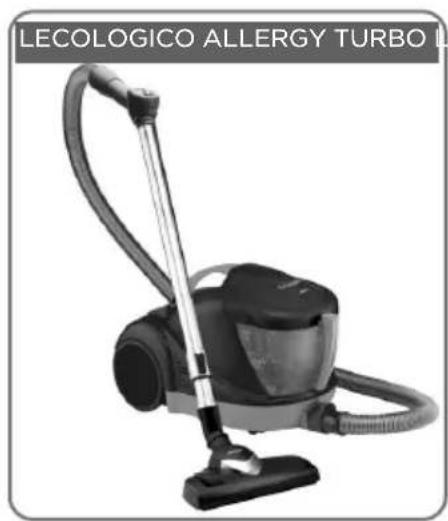 POLTI Forzaspira Lecologico Aqua Allergy Turbo Care - 1