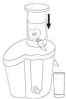 MPM MSO-06M - ASSEMBLY OF THE JUICE EXTRACTOR - 6