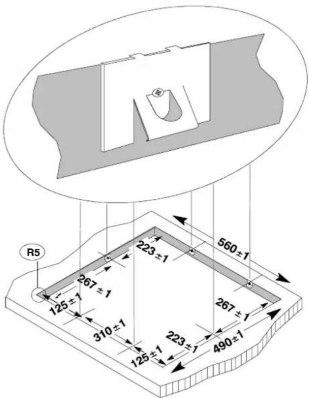 R5 267 ± 1 125 ± 1 310 ± 1 223 ± 1 267 ± 1 223 ± 1 490 ± 1 560 ± 1