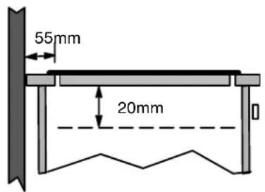ZANUSSI ZKT623LN - Dimensionesdemontaje - 1